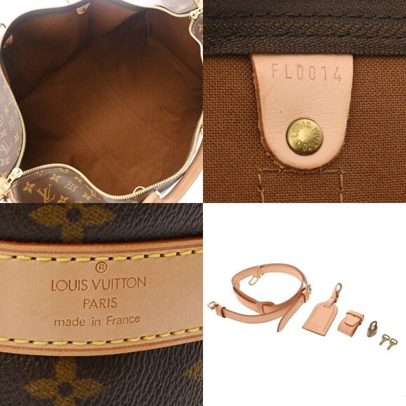 LOUIS VUITTON Monogram Keepall Bandouliere 55 Brown - Picture 11 of 11